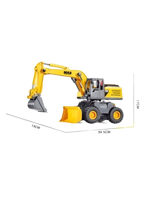 Max Truck Spray Excavator – Realistic Construction Vehicle Toy for Kids with Light, Sound & Water Spray Effect LMI11299.