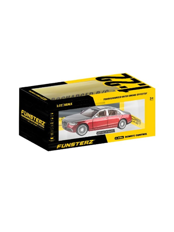 Red - Maybach S600 Remote Control Car – Spray, Light & Sound Features TV5802.