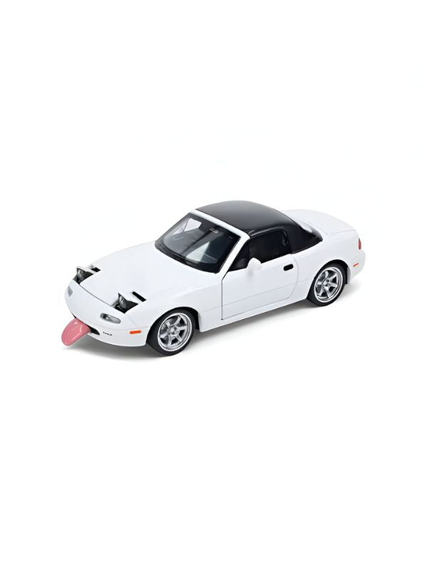 Mazda Miata MX-5 Diecast Car – 1:32 Alloy Model Toy with Pull Back Action, Openable Doors, Realistic Design – Collectible Gift for Kids & Adults TZ-OS1560.