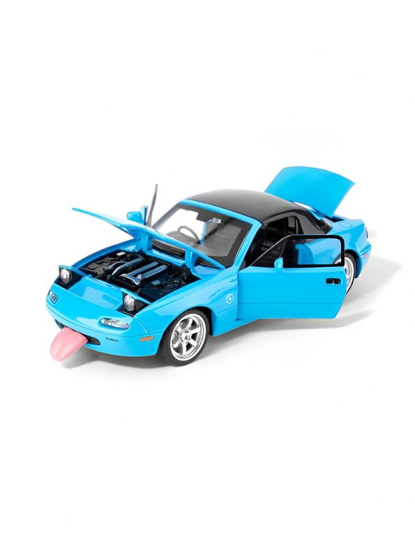 Mazda Miata MX-5 Diecast Car – 1:32 Alloy Model Toy with Pull Back Action, Openable Doors, Realistic Design – Collectible Gift for Kids & Adults TZ-OS1560.