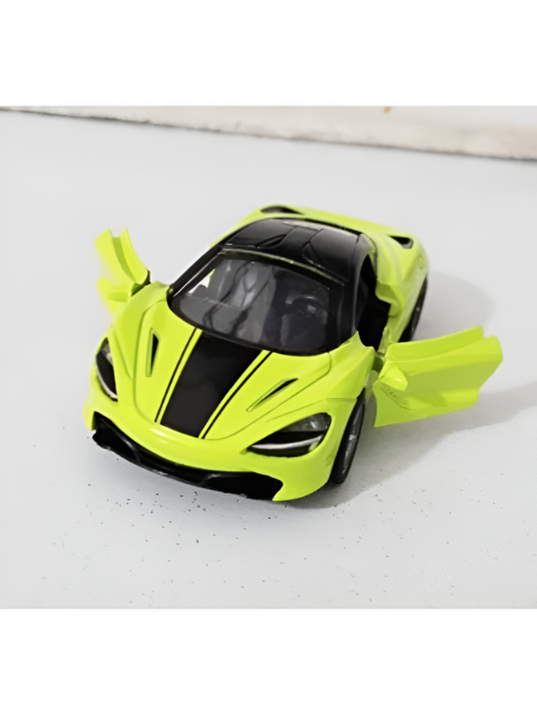 McLaren 720s Metal Model Diecast Car - Lime Green Scale 1:32 LMI11954