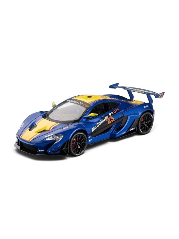 McLaren P1 GTR Diecast Car 1:22 Scale | Metal Alloy Model Racing Car MD584