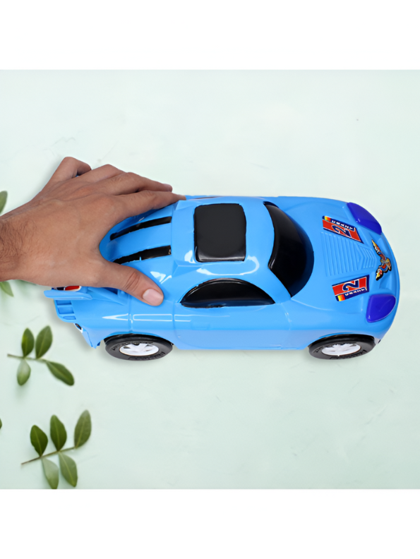Blue - Mega Car – Pullback Toy for Kids, Big Size, Durable & Fast Action for kids.