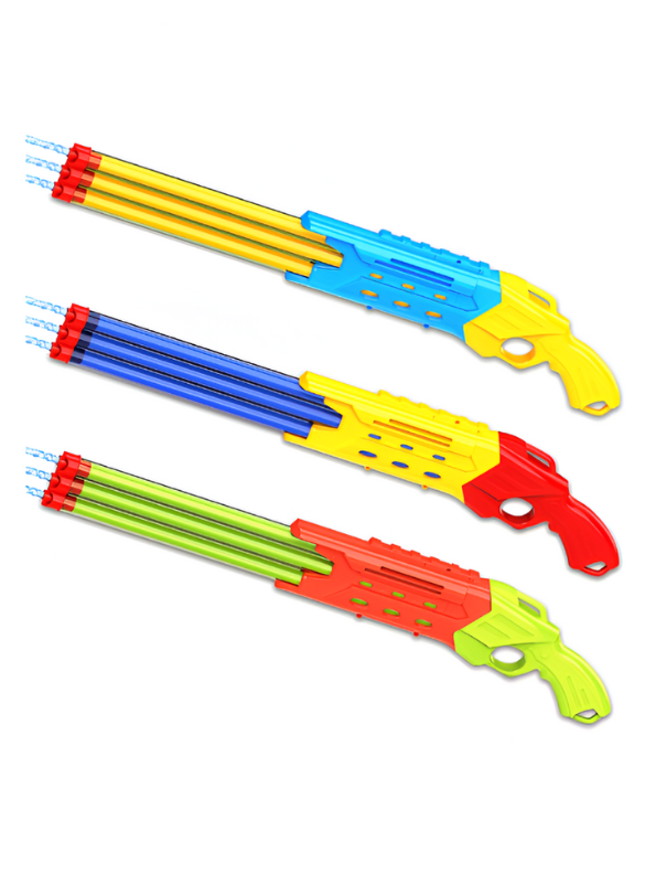 MegaShot – High-Pressure Long Distance Water Gun | Pump Action Holi Pichkari for Outdoor Games Yellow LMI14422.