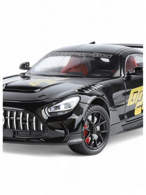Mercedes-Benz AMG GT 1:24 Scale Diecast Metal Model Car – Black (MD-N-24)