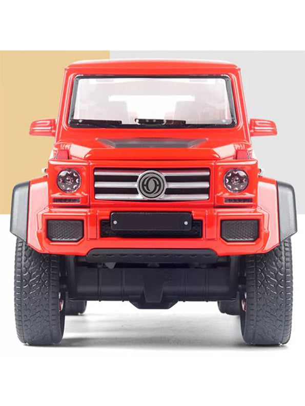 Mercedes-Benz Model Metal Diecast Car Scate Red 1:22 (MD-N-24)