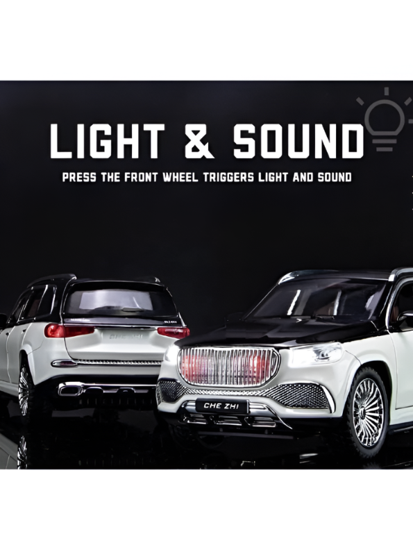 Mercedes-Maybach GLS 600 1:24 Diecast Model Car – Luxury SUV Collectible Toy Black LMI16534.
