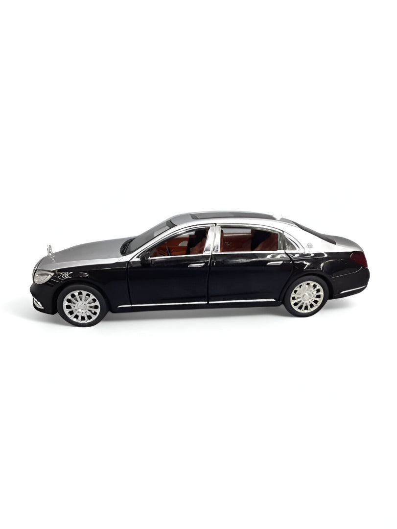 Mercedes Benz Maybach S600 Metal Model Diecast Car 1:24 Scale Black LMI14224