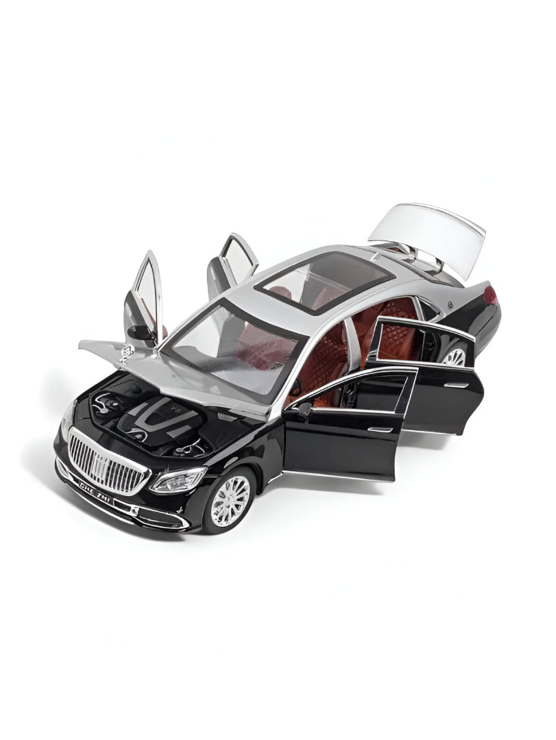 Mercedes Benz Maybach S600 Metal Model Diecast Car - Black (M-8)