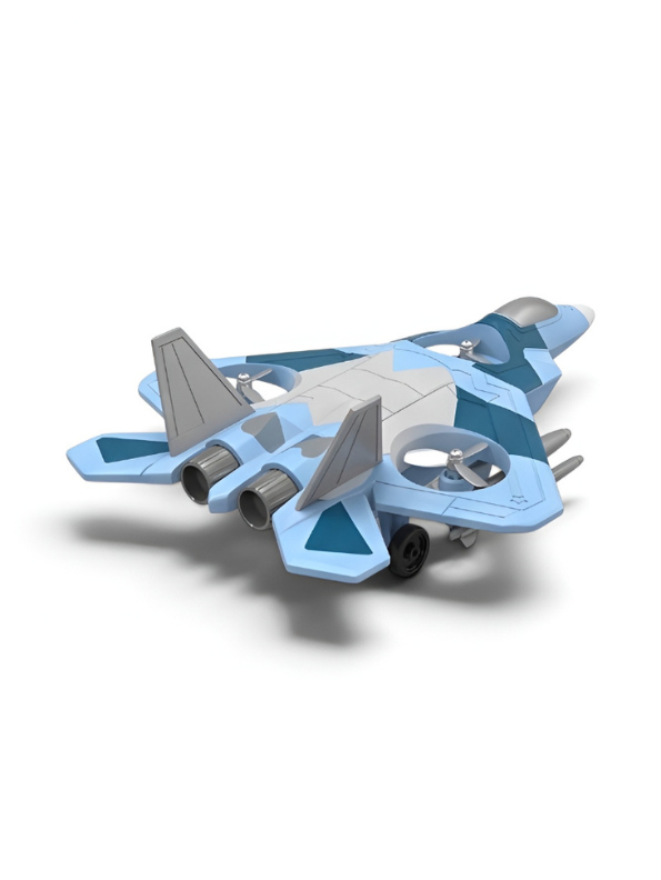 Pack Of 3 Tactical Fighter Jet Diecast Model Toy Airplane – Camouflage Toy For Kids LMI15528