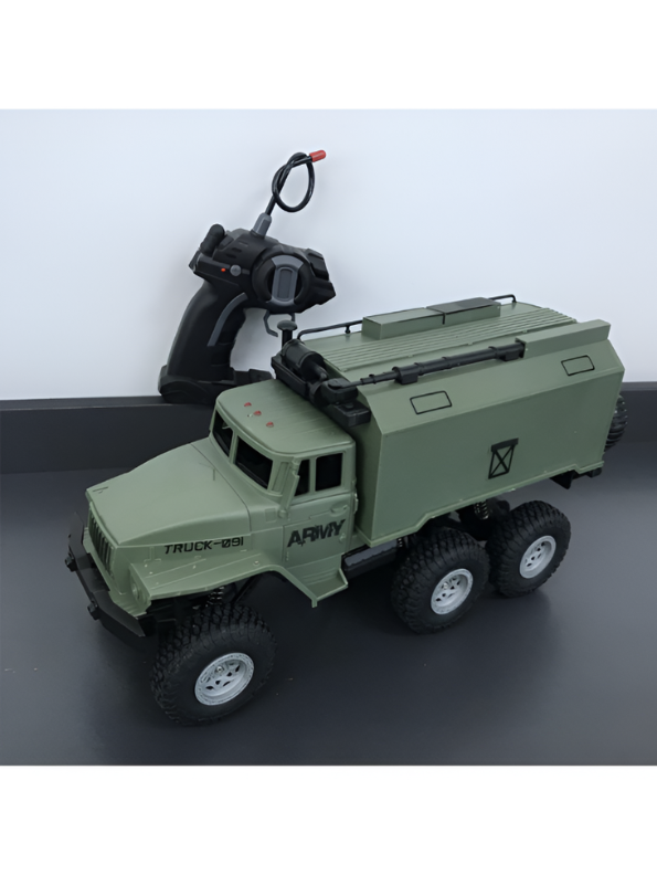 Military RC Truck Toy – Off-Road Army Crawler MD714.