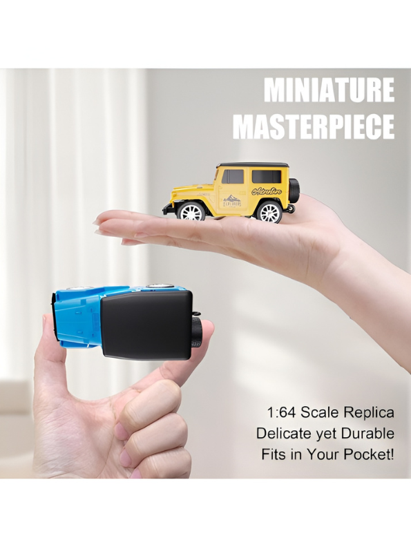 Mini 1:64 Scale RC Off-Road Land Cruiser Toy Car Pink TV5716.