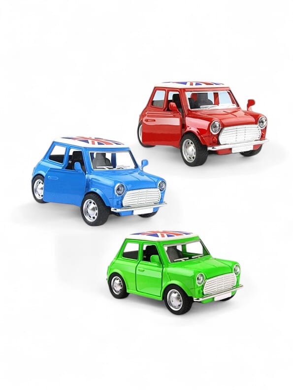 Mini Cooper Metal Diecast Car Pack Of 3 - (FY-S-24) - Toyloft