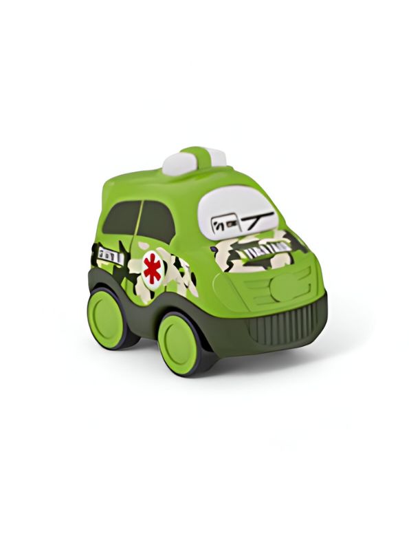 MiniCruze – Pack of 4 Pull-Back Mini Vans for Kids | Colorful Cartoon Vehicle Set for Boys & Girls LMI11168.