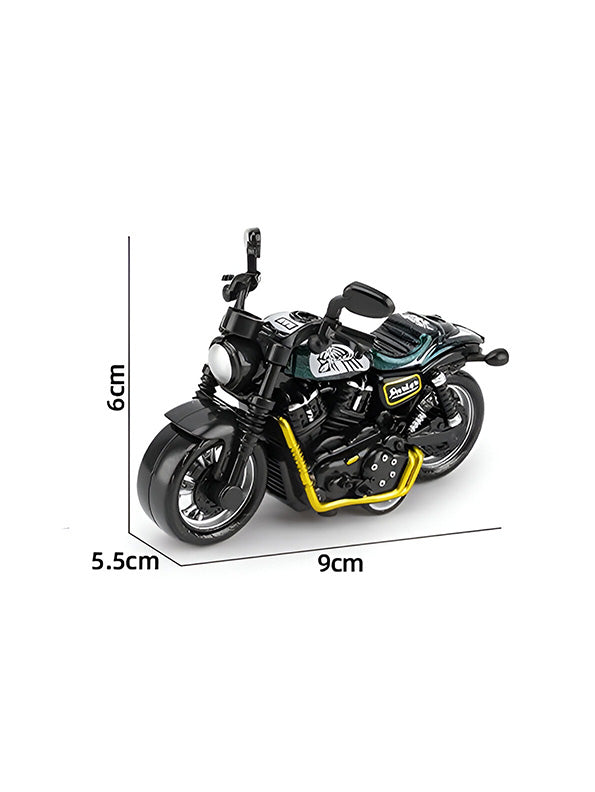 Mini Harley Motorcycle Diecast Bike - Green Collectible Model for Kids & Adults | NX-O-24 - Toyloft