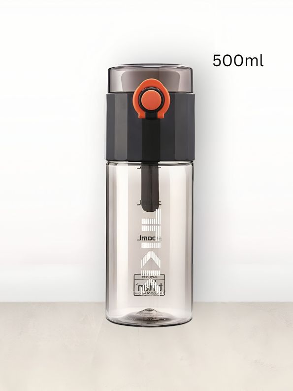 Black - MiniHydra – 500ml Stylish Water Bottle for Kids | Trendy, Leak-Proof For Kids NOV3299.