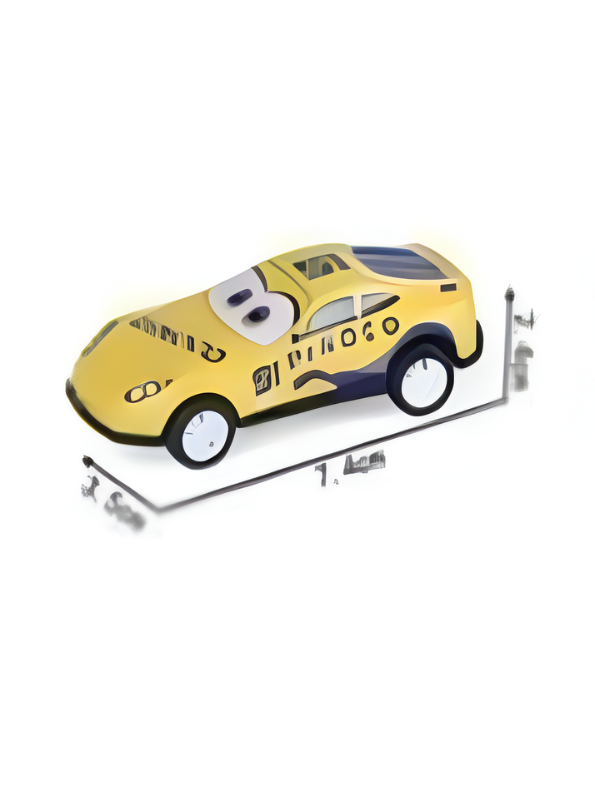 Mini Pack Racing Cars with Cartoon Eyes TV4593.