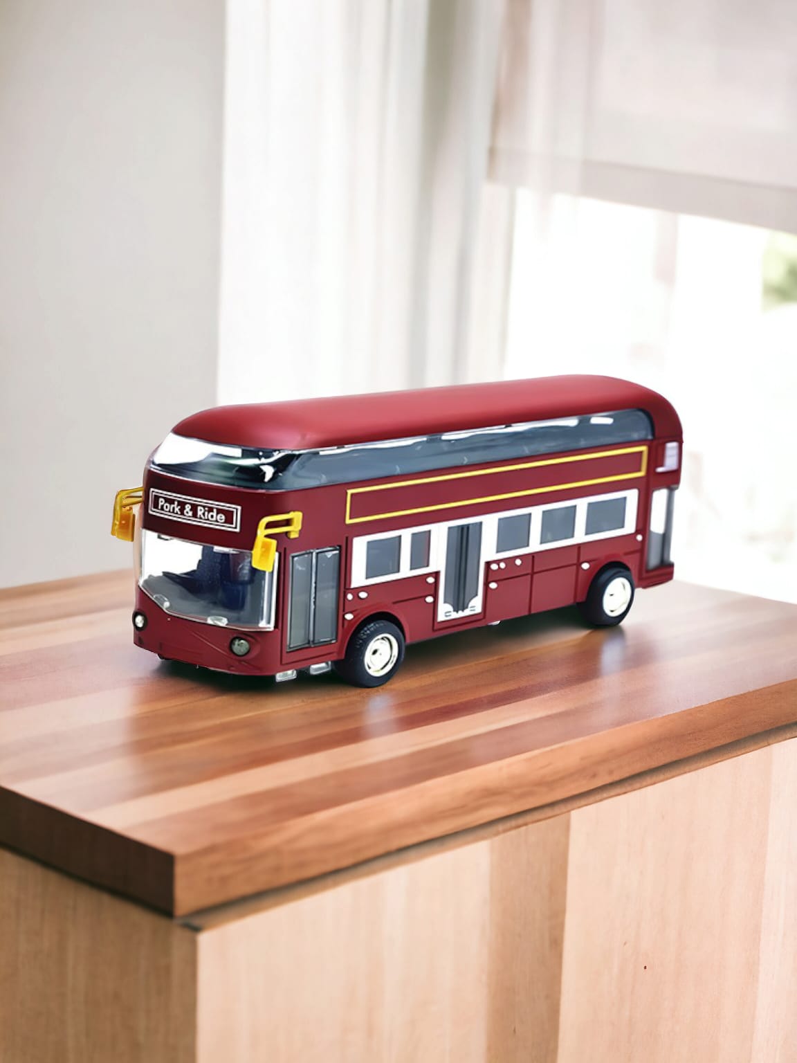 Mini School Bus For Kids - Red (NX.L-18) - Toyloft
