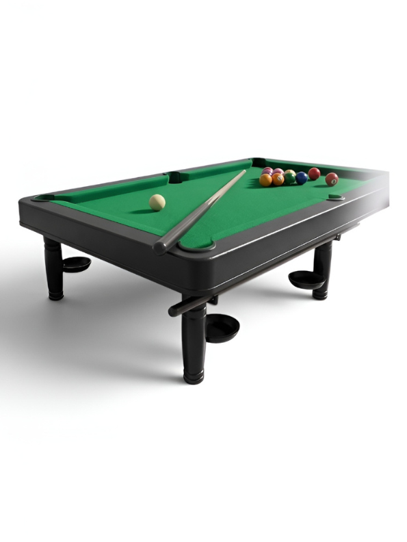 Miniature Desktop Pool Table Game | Portable Tabletop Billiards Set with Cues and Balls | Perfect Indoor Game Gift for Kids TV5885
