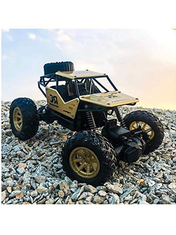 Monster Rock Crawler Car With Mist Smoke Spray Function - Green (L-86) - Toyloft