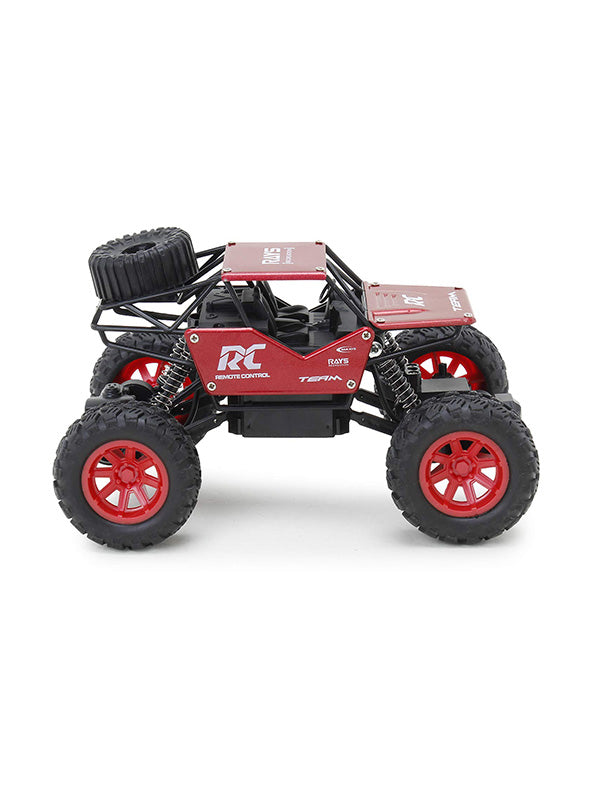 Monster Rock Crawler Car With Mist Smoke Spray Function - Red (L-86) - Toyloft