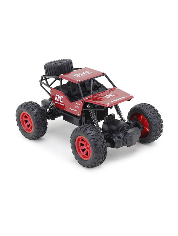 Monster Rock Crawler Car With Mist Smoke Spray Function - Red (L-86) - Toyloft
