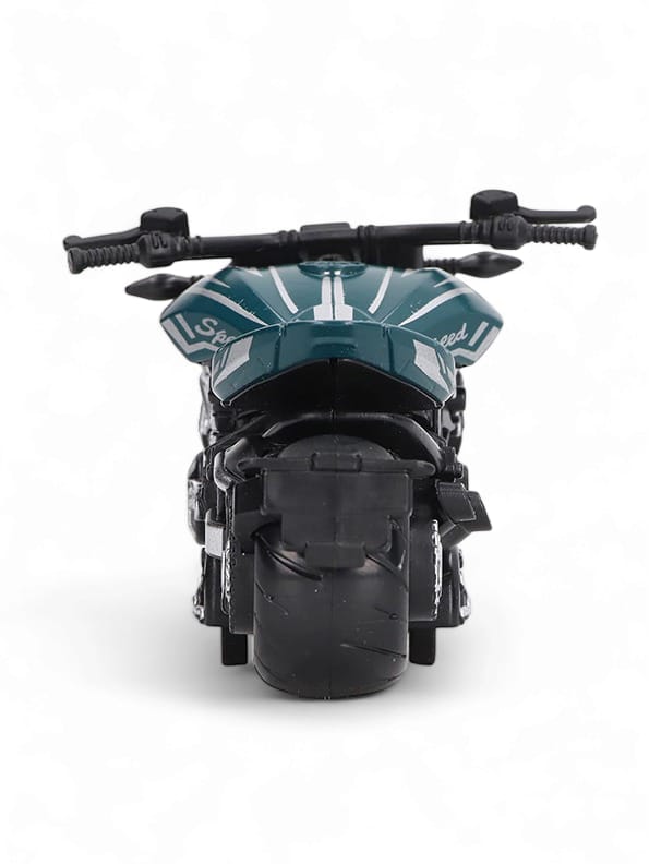 Motorbike Cool Speed Model Diecast Bike - Green (NX.L-16) - Toyloft