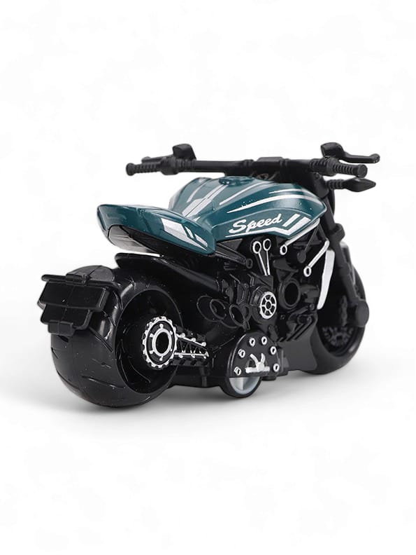 Motorbike Cool Speed Model Diecast Bike - Green (NX.L-16) - Toyloft