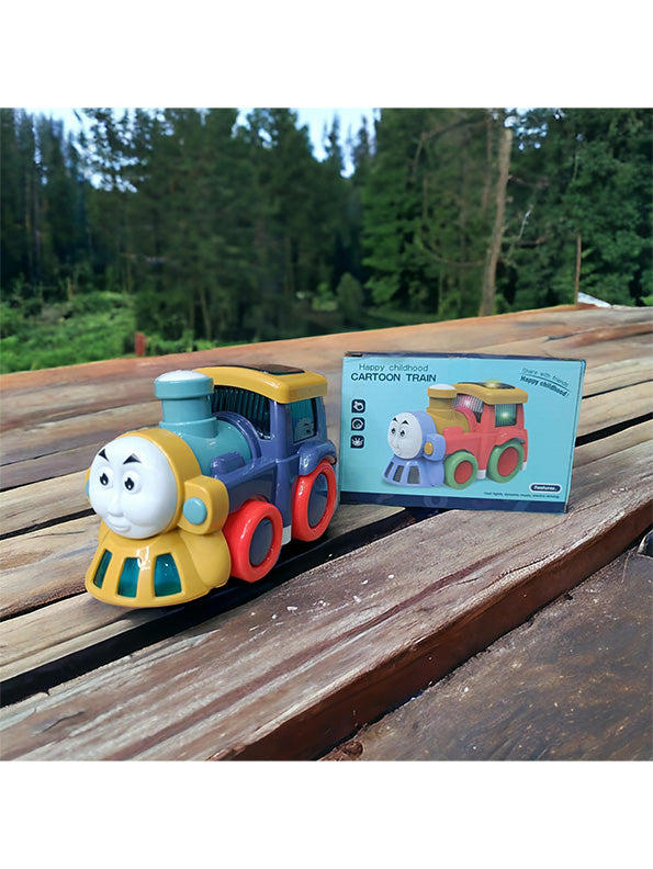 Multi-Color Musical Train Toy For Kids - Lights & Sounds Fun | MS-O-24 - Toyloft