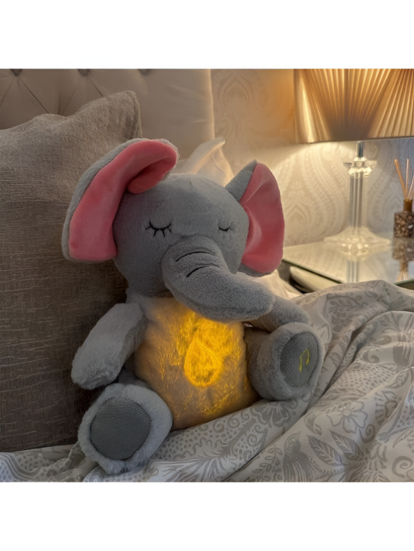 Musical Breathing Elephant Plush Toy TV5250.