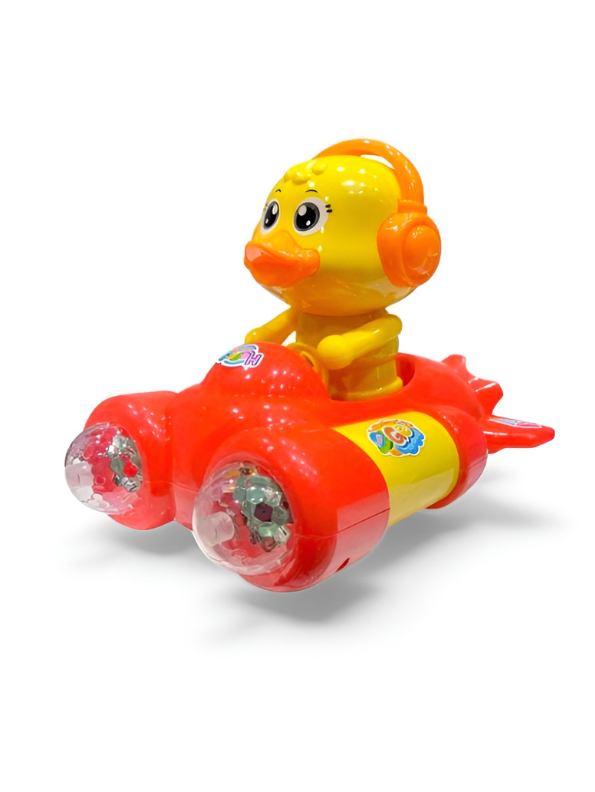 Musical Duck Toy Car with 360° Rotation TV4698.