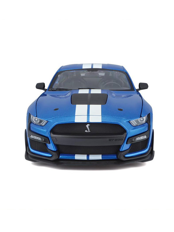 Mustang Shelby GT 500 Metal Model Diecast Car - Blue (TV-May-15) - Toyloft
