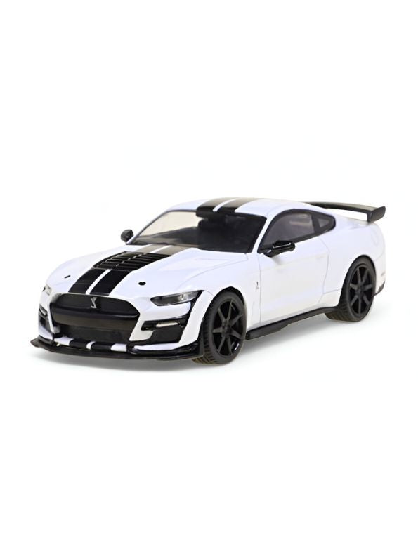Mustang Shelby GT500 – Diecast Metal Model Car Pull Back Action Toy Collectible – With Acrylic Display Box.