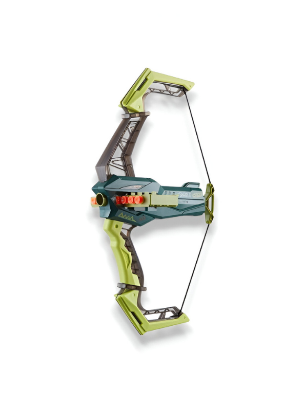 Nerf Toy Gun with Soft Bullets & Archer Bow with Arrow Toy Set – Kids Target Practice Foam Dart Shooting Game LMI14545.