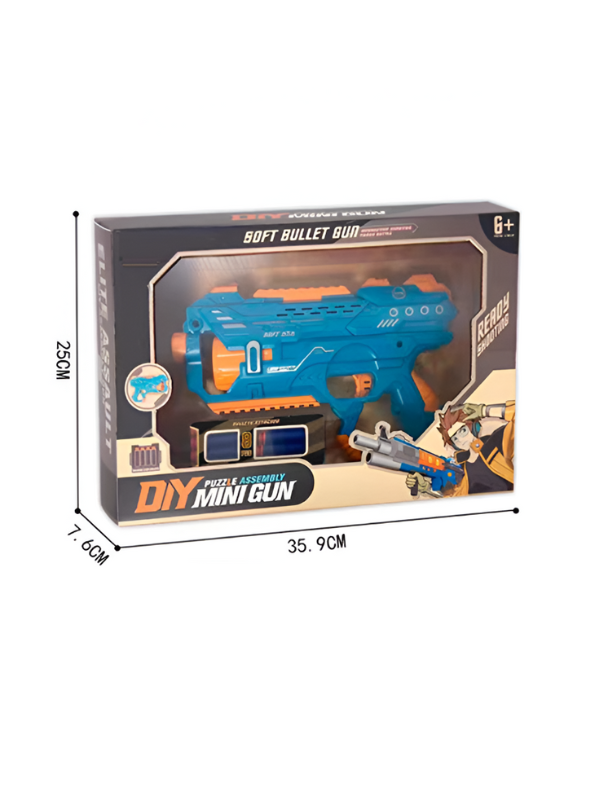 Nerf Style Toy Gun – Soft Bullet Blaster Toy for Kids | Safe Outdoor Shooting Game LMI15341.