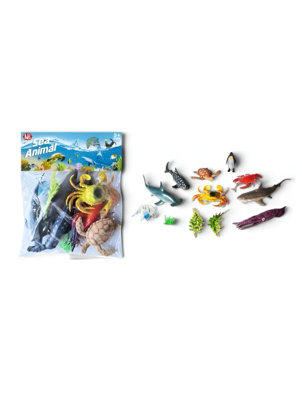 Ocean Animal Toy Set – Realistic Marine Creature Figures LMI16345.
