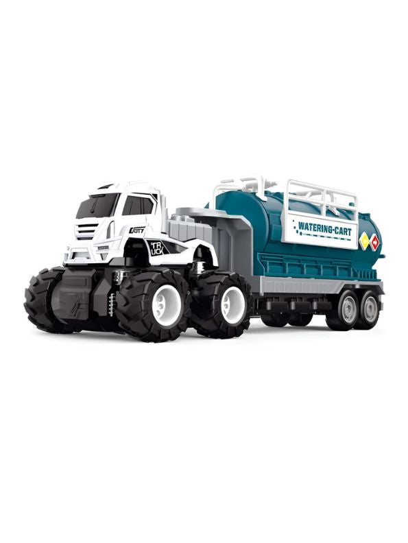 Oil Tanker Truck Toy - Realistic Model for Collectors & Kids LMI13221.