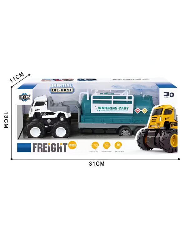 Oil Tanker Truck Toy - Realistic Model for Collectors & Kids LMI13221.