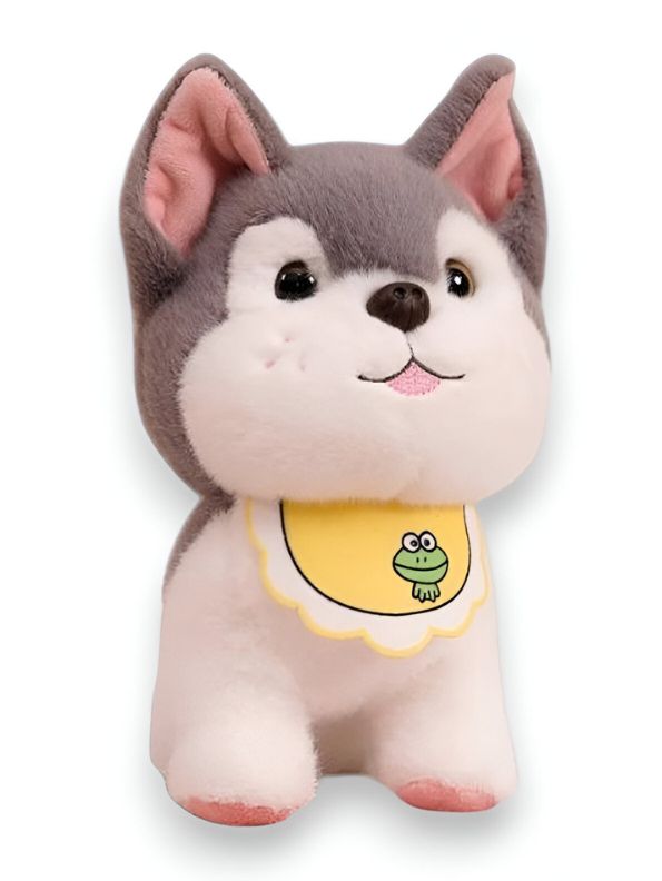 GREY - MeowHug Plush Kitten – 10 Inch Soft & Cuddly Stuffed Cat Toy for Kids & Cat Lovers - MS14456