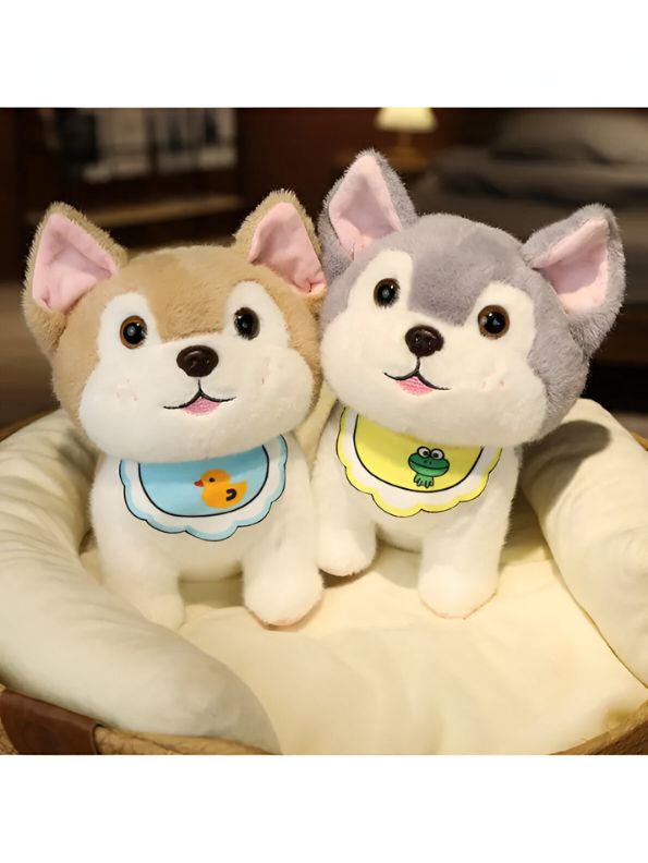 GREY - MeowHug Plush Kitten – 10 Inch Soft & Cuddly Stuffed Cat Toy for Kids & Cat Lovers - MS14456