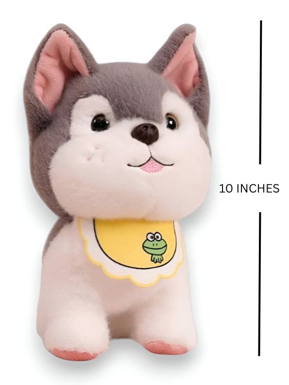 GREY - MeowHug Plush Kitten – 10 Inch Soft & Cuddly Stuffed Cat Toy for Kids & Cat Lovers - MS14456