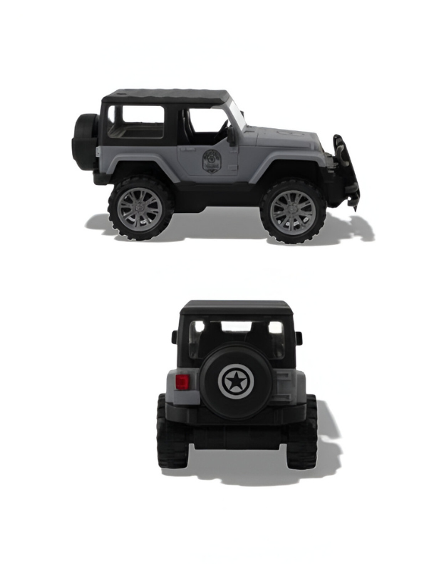 Pack of 3 Military Off-Road Jeep Toy Cars – 4x4 Die-Cast Pull-Back Action Vehicles for Kids LMI14228.