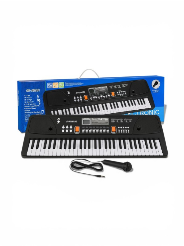 Piano with Mic Educational Toy - Fun Music Learning Keyboard for Children LMI10083.