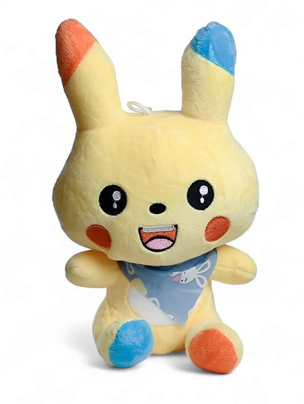 Pikachu Multi color Stuffed Soft Plush Toy - 9 Inch (MS-M-3) - Toyloft