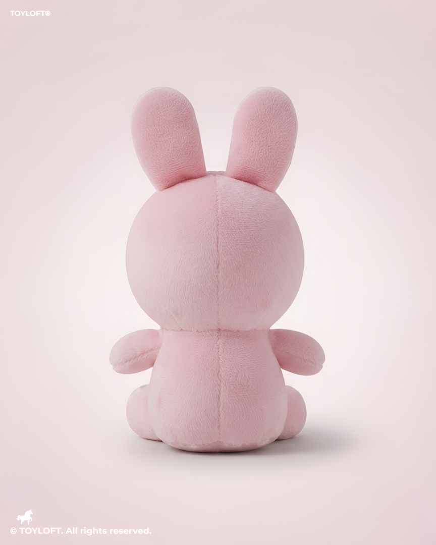 Pink Bunny Plushie | 7-Inch Stuffed Toy in Rabbit Costume Soft Toy ST11910