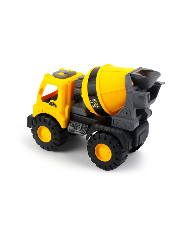 Plastic Cement Mixer Truck – Durable Construction Toy Vehicle for Kids LMI10731.