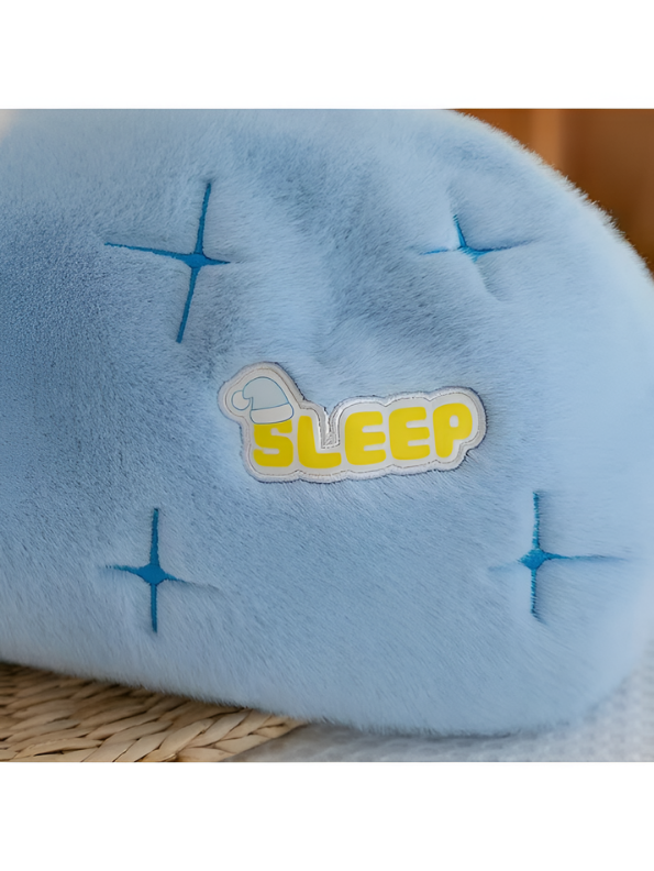 30cm Sleeping Elephant Plush Toy with Quilted Blanket ST15294.