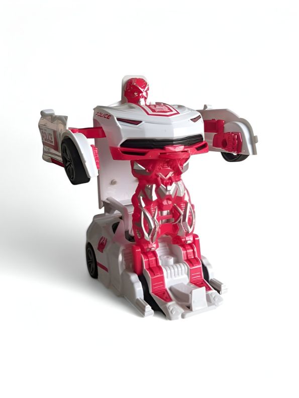 Police Deformation Robot - Remote Control Police Deformation Robot Toy for Kids.
