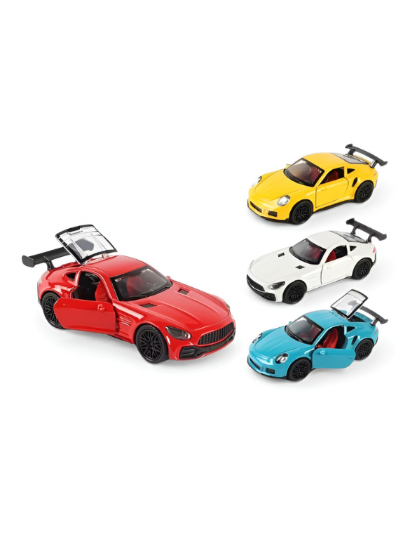 Porsche 911 GT3 RS 1:36 Scale Diecast Car Blue LMI13617.