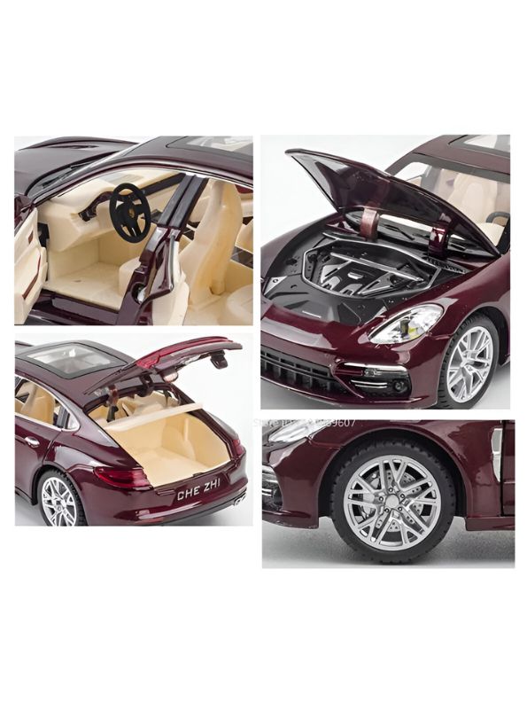 Porsche Panamera – Diecast Alloy Sports Car | Miniature Toy with Openable Doors for Kids & Collectors Scale 1:18 LMI15142.
